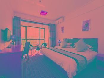 Wangsu Business Hotel Binjiang Exteriör bild
